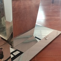 Ensemble de table à manger moderne de luxe avec base en acier inoxydable doré et plateau en marbre pour salle à manger, hôtel, restaurant, mobilier de maison