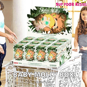 Authentique Popmart New Baby Molly Hug Exploration <span class=keywords><strong>Plan</strong></span> Series PVC 1/12 Scale Unisex Trendy Mystery Blind Box Original New Arrival - Product Image 2