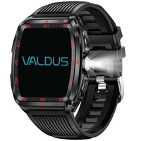 VALDUS 400mAh Batería Soporte Oxígeno en la sangre Monitoreo de la presión arterial Impermeable Smartwatch Control de música VD22 Reloj inteligente