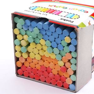 Foska ชอล์กโรงเรียนสีไม่เป็นพิษซักได้ปราศจากฝุ่นพร้อมกล่องบรรจุสำหรับกระดานดำโรงเรียน - Product Image 6