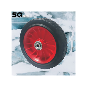 SQソリッドラバー空気入りタイヤ除雪機ホイール交換用タイヤ（手押し車、ワゴン、工具カート、芝刈り機用） - Product Image 5