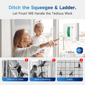 Robot Nettoyeur <span class=keywords><strong>de</strong></span> Vitres 2026 Télécommandé Intelligent avec Pulvérisation d'Eau Électrique Automatique pour Nettoyage <span class=keywords><strong>de</strong></span> Vitres <span class=keywords><strong>de</strong></span> Bâtiments – Robot <span class=keywords><strong>de</strong></span> Nettoyage <span class=keywords><strong>de</strong></span> Vitres Économique - Product Image 2