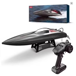Barco teledirigido UDiRC UDI022, 50 km/h, alta velocidad, resistente al agua, radiocontrol de 2.4 GHz, barco de juguete de acero aleado con motor sin escobillas. - Product Image 1