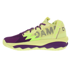 Chaussures de basket-ball Adidas unisexes Dame 8, couleur violet/jaune |   100% authentique - Product Image 4