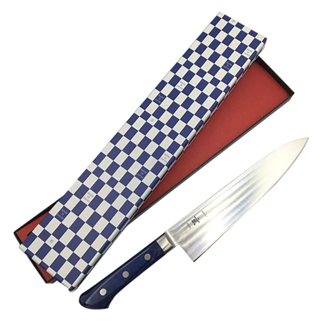 Japanese stainless steel wooden handle set chef kitchen knives