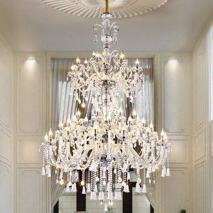 European Style Crystal Chandelier Multi Head E14 LED <b>Light</b> For Living Room Bedroom Dining Hall Luxury Candle Lamp - Product Image 3