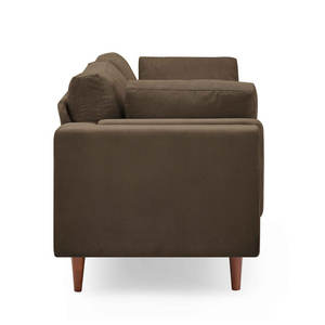 โซฟาพับได้ผ้าไมโครไฟเบอร์สไตล์อิตาเลียนแบบมินิมอลสมัยใหม่ เฟอร์นิเจอร์ห้องนั่งเล่นสำหรับบ้านยุคใหม่ - Product Image 2