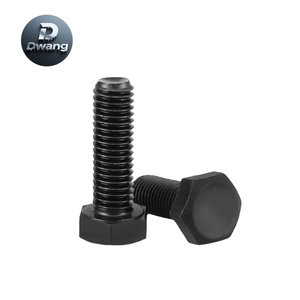 Essential Fastening for Engineering Full Thread Bolt Hexagonal Head <strong>Screws</strong> Black <strong>Hex</strong> Bolt - Product Image 5