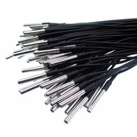 Sonde de température étanche DS18B20 capteur de température emballage en acier inoxydable 1 mètre/2 mètres/3 mètres de fil