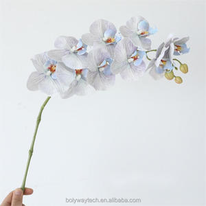 Orchidée Orchidée Résine Guirlande Plantes Fleurs Artificielles <span class=keywords><strong>D</strong></span>écoratives Silicone PU pour la Saint-Valentin Thanksgiving Fête Des Mères - Product Image 3