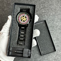 Nouvelle montre roulette pour homme, tendance et colorée, à mouvement à quartz, montre sport pour homme, cadeau