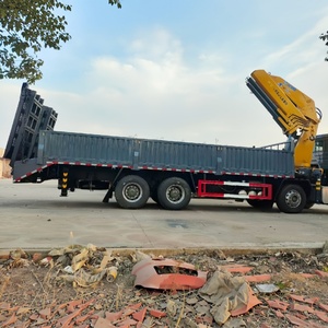 รถบรรทุกติดเครน HOWO 8x4 แบบแขนพับได้ ขนาด 20 ตัน 25 ตัน พร้อมขาย - Product Image 4