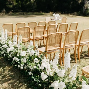 Vente en gros populaire dans les meubles de couleur en bois pour des événements extérieurs chaises de <span class=keywords><strong>salle</strong></span> à manger d'hôtel de <span class=keywords><strong>mariage</strong></span> de salon - Product Image 3