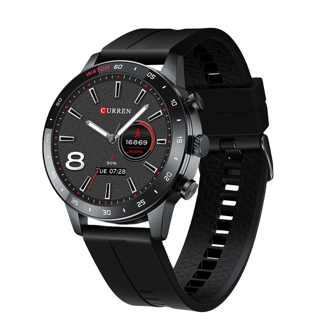 Hot Sale CURREN Heart Rate Watch IP68 Waterproof Call Photo SMS Multifunction Watch Fashion Sports Watch Inteligente Reloj 6001