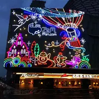 Đèn LED Họa Tiết Neon Trang Trí Giáng Sinh