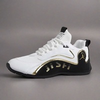 Chaussures de sport décontractées pour hommes, tendance mode, imperméables, antidérapantes, souples, augmentant la taille, en PU, pour la course et la marche, type mocassins et baskets