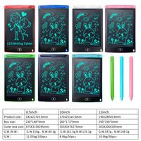Tablette d'écriture personnalisée eco Lcd bloc-notes électronique de 10 pouces planche à dessin numérique tablette à écrire planche à dessin pour enfants