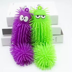 Bán buôn 13 ''chống căng thẳng TPR co giãn <span class=keywords><strong>LED</strong></span> nhấp nháy trẻ em Đồ chơi mềm mở rộng phồng bóng - Product Image 6