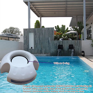 Swimming <b>Pool</b> Salt Cell Cleaner Bracket Cap With O Ring For Hayward Turbo Chlorinator <b>Accessory</b> Plastic High Quality - Product Image 4