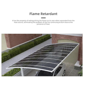 Toldo de coche de policarbonato resistente a los rayos UV al mejor precio de fábrica <span class=keywords><strong>para</strong></span> <span class=keywords><strong>estacionamiento</strong></span> a largo plazo en aeropuertos - Product Image 3