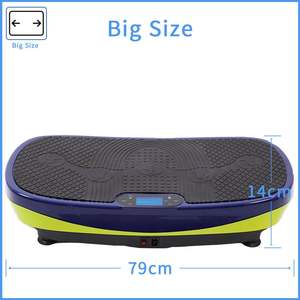 Plateforme de musculation et de fitness, équipement de gymnastique pour la perte de poids à domicile, vibration - Product Image 2