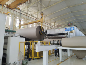 Trung Quốc chất lượng cao nhỏ carton giấy wrapper làm cho máy thiết bị cho sóng Kraft lót giấy dây chuyền sản xuất - Product Image 2