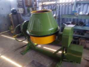 Bétonnière 7/5 Cft avec moteur 3 HP, type lit de chantier - Product Image 1