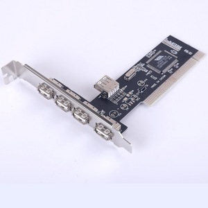 Carte d'extension PCI vers USB 2.0, Hub interne à 4 ports pour ordinateur de bureau - Product Image 1