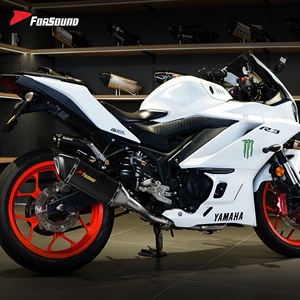 Système d'échappement moto Forsound Factory à <span class=keywords><strong>prix</strong></span> de gros, tuyau Akrapovic GP-Spec, silencieux de piste, système slip-on pour <span class=keywords><strong>R3</strong></span> - Product Image 2