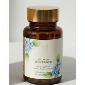 Tabletas de Belleza con Extracto de Hortensia de Marca Privada con Vitamina C para Hidratación de la Piel de Adultos y Brillo Natural, 60 Unidades - Product Image 1