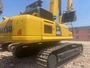 รถขุดไฮดรอลิก Komatsu PC450 ผลิตในญี่ปุ่น ลดราคาพิเศษ รถขุดตีนตะขาบมือสอง 45 ตัน สำหรับงานหนัก พร้อมบุ้งกี๋ - Product Image 3