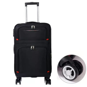 Valise de voyage multifonctionnelle en nylon imperméable pour affaires, bagage à roulettes, valise cabine pour l'embarquement en avion - Product Image 2