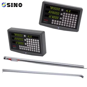 SINO KA600-1500mm Präzision 1um Linear Scale DRO 2/3 Achsen Digital anzeige Glas Encoder Drehmaschine Fräsmaschine