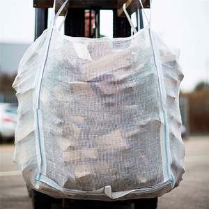 Sac personnalisé Jumbo FIBC Matériau PP Récipient en vrac Doublure pour 1500kg Pierre Sable Bois de chauffage Antistatique Plat Caractéristique pour l'industrie - Product Image 3