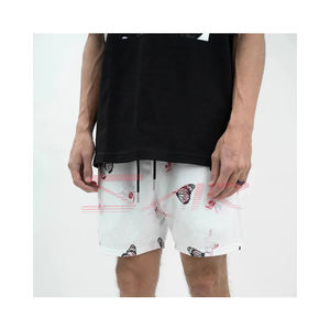 Pantalones cortos de sublimación con estampado de moda de verano, pantalones cortos de malla para hombre, pantalones cortos con cintura elástica hechos en Pakistán - Product Image 3
