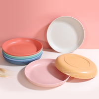 Assiettes en Fibre de Blé Colorées Sans BPA en Gros – Assiettes en Paille de Blé
