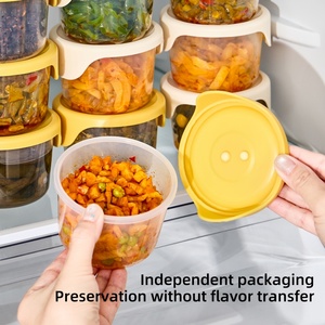 Multi Functional Food <b>Small</b> Capacity Storage Container Safe sealed Food Grade <b>Lid</b> Kimchi Jar Pickled Vegetable Preservation <b>Box</b> - Product Image 4