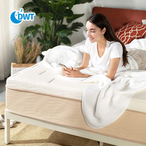 Doweet, colchón Individual Doble completo con cremallera, colchón de espuma de recuperación rápida con <span class=keywords><strong>memoria</strong></span> de gel de remolino de alta densidad de lujo - Product Image 5