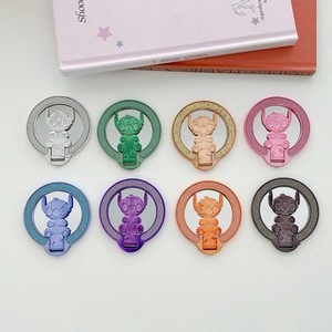 Cartoon Mirror Phone <b>Stand</b> Adhesive Foldable Universal Ring Holder For <b>Desktop</b> Home Office Use - Product Image 2