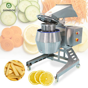 Heavy Duty Chopper Centifuga Instruments Carrot Wavy Slicer 2000kg/h Cutting <b>Machine</b> That Cut Potato in Chips - Product Image 1