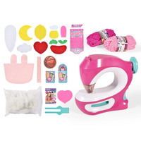 Enfants Mini Machine à coudre jouet semblant jouer Simulation sans fil appareil ménager Machine à coudre jouet pour enfants