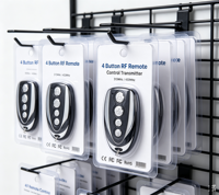 Control Remoto Inalámbrico KONST de 433MHz con Función de Copia y Autoaprendizaje, Funciona con Batería, Duplicador de Control Remoto para Puertas, Suministro del Fabricante