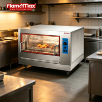 Four à rôtir poulet électrique/gaz commercial HEJ-268 FLAMEMAX à vendre