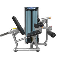 Machine professionnelle commerciale réglable pour l'extension des jambes assise - Équipement d'entraînement de force en acier, capacité 201 kg