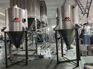 Industriële droge poeder specerijen suikerpoeder tijdelijke opslagtank roestvrij staal voedselpoeder silo leverancier - Product Image 6