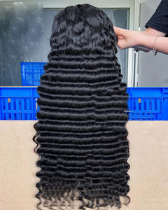 Extensions de cheveux ondulés doux et épais à la vente chaude, cheveux vierges bruts, double trame, vague profonde, mèches de cheveux humains pour la vente en gros - Product Image 3