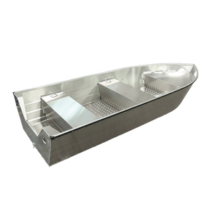 Usine en gros 4.8m bateau en aluminium OEM personnalisé léger dériveur <span class=keywords><strong>de</strong></span> pêche aviron tendre <span class=keywords><strong>Jon</strong></span> bateau pour lac rivière <span class=keywords><strong>mer</strong></span> - Product Image 3