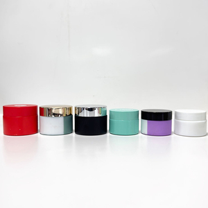 Frosted Glass Jars 80ml/100ml Skin Care Facial Cream Jar with Plastic Screw Cap for <b>Moisturizer</b> & Body Butter (Custom Logo) - Product Image 3