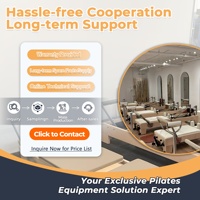 Reformer Pilates Lipat Multifungsi Berkualitas Tinggi dari Kayu Oak, Grosir Formfit Yoga