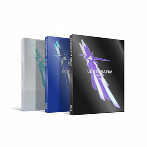 Produits K-Pop LE SSERAFIM - 4ème mini-album CRAZY, livre de paroles des idoles féminines coréennes populaires, 1 pièce, jouet en papier, CD, adulte Vol.1/2/3 - Product Image 2